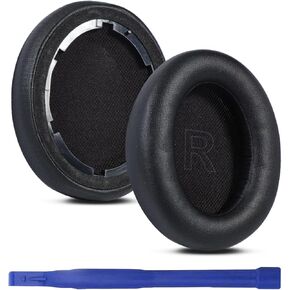 Q10 Replacement Ear Cushion Foam Cover Ear Pads Soft Cushion for Anker Soundcore Life Q10 / Q10BT Headphones (Black)