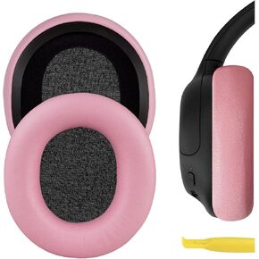 Geekria NOVA Replacement Ear Pads for Sony WH-CH700N, WH-CH710N, WH-CH720N Headphones Ear Cushions, Headset Earpads, Ear Cups Cover Repair Parts (Pink)