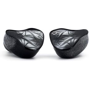 VOLARE 1DD+4BA+4EST in-Ear Monitor Earphone with Multi-Plug Cable 4.4mm/2.5mm/3.5mm, BLACK