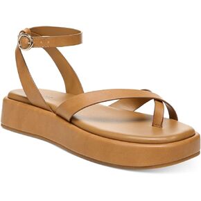 Alfani Womens ARAA Open Toe Casual Ankle Strap Tan 7 Medium (B,M)