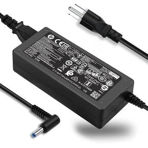 45W Smart Blue tip Adapter Laptop Ac Charger for HP Pavilion x2 11 13,Spectre X360,Stream 11 13 14,200-010 Mini Desktop,EliteBook Folio 1040 G1,Split 13 x2 19.5V 2.31A Adapter Power Supply Charger