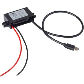 12V (8-23V) in to 5V Out DC-DC Converter Module 3A 15W with USB-C Output