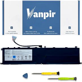 BTY-M6L Laptop Battery replacement for MSI GS65 Stealth Thin 8RF 8RE 9RE PS42 8RB P65 Creator 8RD 8RE MS-16Q2 MS-16Q3 PS63 Modern 8RC GS75 8SG Series MS-16Q21 MS-16Q2 4ICP/8/35/142