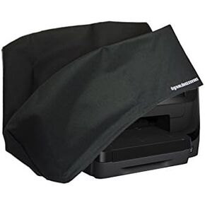 HP Officejet Pro 8710/8715 / 8718/8719 Printer Dust Cover and Protector [Antistatic, Water Resistant, Heavy Duty Fabric, Black] by DigitalDeckCovers