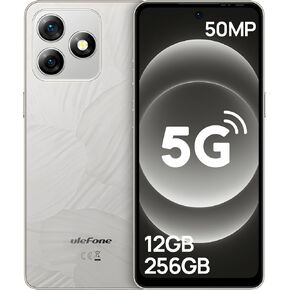 Ulefone Note 18 Ultra 5G Unlocked Smartphone (12+256GB), 50MP + 50MP + 32MP Camera, 6.78" FHD+ Display MediaTek Dimensity 720, 5450mAh Android 13 Dual SIM NFC IR Blaster Supported Mobile Phone- Black