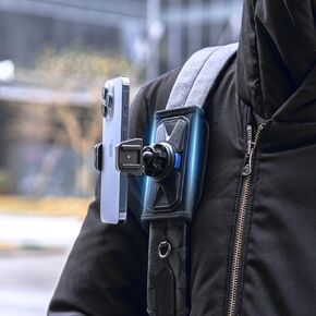 360° Backpack Mount Shoulder Strap, phone backpack Mount Compatible with iphone15 Pro max/14/13/12 and More Smartphones