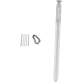 Stylus Touch Screen Pen,Biuboom S Pen Stylus Touch Pen Tablet Capacitive Replacement for Samsung Chromebook Pro XE510C24-K01US and Chromebook Plus XE510C24-K01US+Replacement Tips/Nibs-Silver