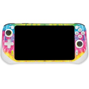 MightySkins Glossy Glitter Skin Compatible with Logitech G Cloud Gaming Handheld - Tie Dye 2 | Protective, Durable High-Gloss Glitter Finish | Easy to Apply | Made in The USA