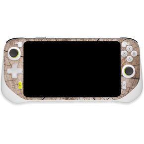 MightySkins Glossy Glitter Skin Compatible with Logitech G Cloud Gaming Handheld - Tree Rings | Protective, Durable High-Gloss Glitter Finish | Easy to Apply | Made in The USA