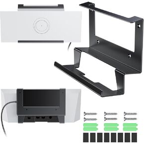 Starlink Gen 3 Router Mount, Starlink Standard V3 Mesh Router Gen3 & Power Supply 2-in-1 Metal Wall Mount kit，Starlink Mounting Kit Accessories for Starlink V3 & Gen 3 Mesh Router Node
