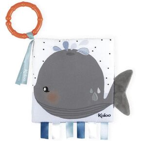 كتاب أنشطة Kaloo My First The Sad Whale مع صفحات قماش ناعمة وأشكال مزخرفة - تعرف على المشاعر للأعمار من 0 فما فوق