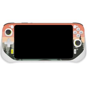 MightySkins Skin Compatible with Logitech G Cloud Gaming Handheld - Sunset Forest | Protective, Durable, and Unique Vinyl Decal wrap Cover | Easy to Apply, Remove, and Change Styles | Made in The USA