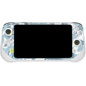 MightySkins Glossy Glitter Skin Compatible with Logitech G Cloud Gaming Handheld - Arctic Camouflage | Protective, Durable High-Gloss Glitter Finish | Easy to Apply | Made in The USA