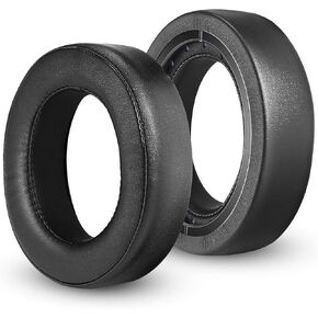Replacement Ear Pads Cushion for Corsair HS70/Pro HS60/Pro HS50/Pro, Durable Leather Gaming Headset Noise Isolation Earpads,Headset Accessories Ear Cups Repair Part (Black)