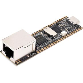 Waveshare LuckFox Pico Linux Micro Development Board with Ethernet Port, Based on RV1103 Chip, Integrate ARM Cortex-A7/RISC-V MCU/NPU/ISP Processors, Support MIPI CSI, USB etc.