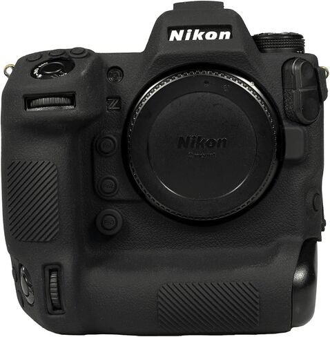 حافظة كاميرا Nikon Z9 - غطاء واقي من السيليكون لكاميرات DSLR، قفص قابل للفصل، مقاوم للصدمات، مقاوم للغبار (أسود) in Kuwait