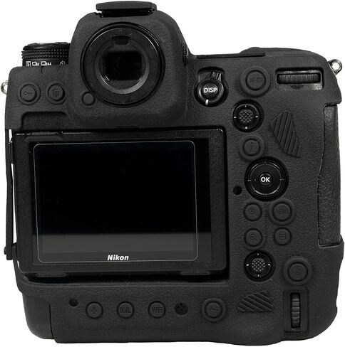 حافظة كاميرا Nikon Z9 - غطاء واقي من السيليكون لكاميرات DSLR، قفص قابل للفصل، مقاوم للصدمات، مقاوم للغبار (أسود) in Kuwait