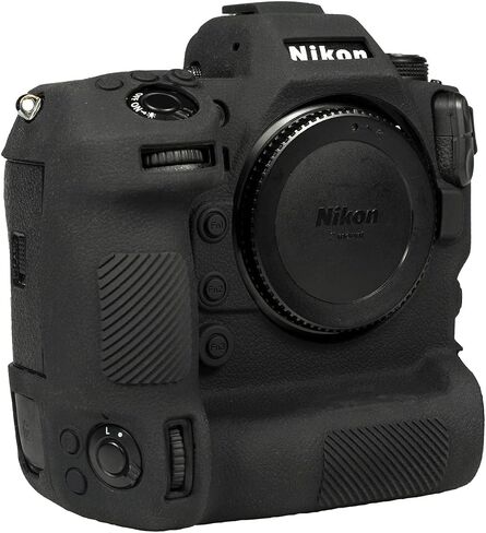 حافظة كاميرا Nikon Z9 - غطاء واقي من السيليكون لكاميرات DSLR، قفص قابل للفصل، مقاوم للصدمات، مقاوم للغبار (أسود) in Kuwait