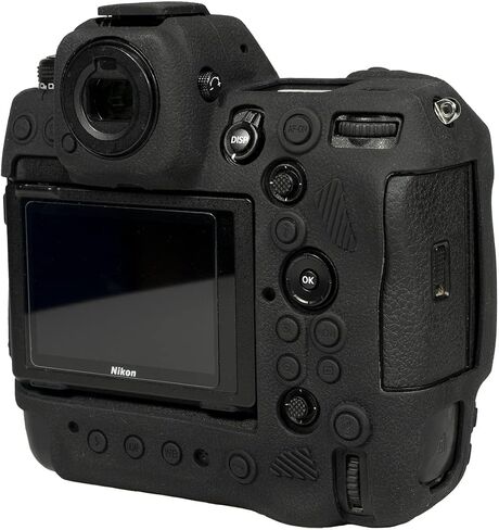 حافظة كاميرا Nikon Z9 - غطاء واقي من السيليكون لكاميرات DSLR، قفص قابل للفصل، مقاوم للصدمات، مقاوم للغبار (أسود) in Kuwait