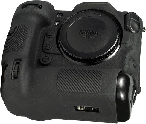 حافظة كاميرا Nikon Z9 - غطاء واقي من السيليكون لكاميرات DSLR، قفص قابل للفصل، مقاوم للصدمات، مقاوم للغبار (أسود) in Kuwait