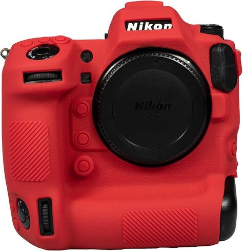 حافظة كاميرا Nikon Z9 - غطاء واقي من السيليكون لكاميرات DSLR، قفص قابل للفصل، مقاوم للصدمات، مقاوم للغبار (أسود) in Kuwait