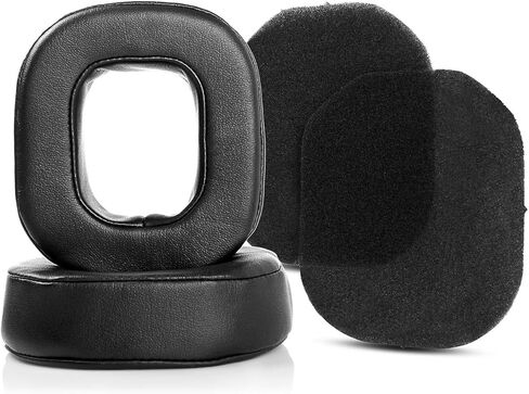 وسائد أذن بديلة متوافقة مع سماعات الألعاب ASTRO A50 a50 Gen 1 Gen 2 (غير متوافقة مع A50 GEN3 GEN4 وA40 TR) (جلد) in Saudi Arabia