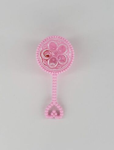 12X Baby Shower Favors Party Decoration It's a Girl & It's a Boy Mini Rattles (Pink Mini Rattle) in Saudi Arabia