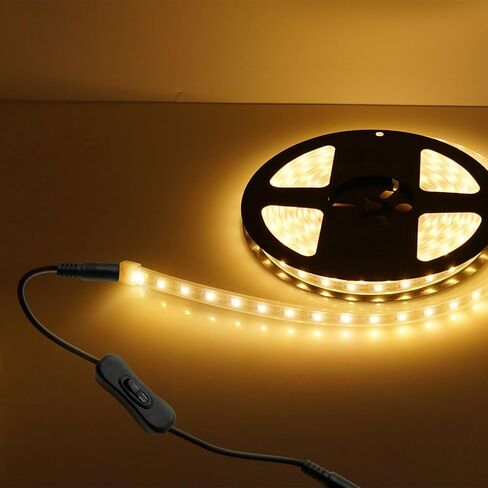 2pcs, DC 5.5 x 2.5mm, DC Switch, LED Strip Connector, LED Light Adapter Connector, Black in Saudi Arabia