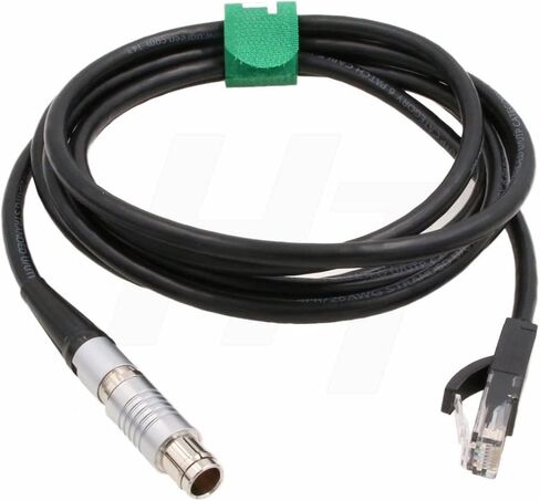 كابل إيثرنت 8 دبابيس ذكر إلى RJ45 Cat 6 UTP لنقل البيانات لكاميرا Phantom VEO4K-990S 640S v2012 Flex4K عالية السرعة إلى الكمبيوتر (3M) in Saudi Arabia