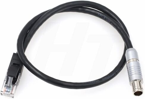 كابل إيثرنت 8 دبابيس ذكر إلى RJ45 Cat 6 UTP لنقل البيانات لكاميرا Phantom VEO4K-990S 640S v2012 Flex4K عالية السرعة إلى الكمبيوتر (3M) in Saudi Arabia