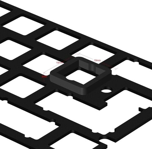 EVA لوحة المفاتيح Pcb وحدات الرغوة 3.5 مم، لوحة تحديد موضع لوحة المفاتيح EVA وحدات الرغوة للوحة المفاتيح تخطيط 60/70/80/90/100 in Kuwait
