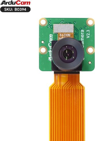 وحدة كاميرا Arducam 8MP IMX219 لـ Raspberry Pi، مع تشويه منخفض 105 درجة (D) عدسة FOV M12، متوافقة مع Raspberry Pi 5، 4 Model B، Pi 3/3B+، Pi Zero 2W والمزيد in Kuwait