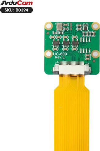وحدة كاميرا Arducam 8MP IMX219 لـ Raspberry Pi، مع تشويه منخفض 105 درجة (D) عدسة FOV M12، متوافقة مع Raspberry Pi 5، 4 Model B، Pi 3/3B+، Pi Zero 2W والمزيد in Kuwait