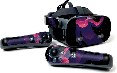 MightySkins Skin Compatible with Pico Neo 2 Eye - Space Adventure | Protective, Durable, and Unique Vinyl Decal wrap Cover | Easy to Apply, Remove, and Change Styles | Made in The USA in Saudi Arabia