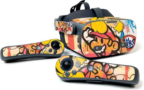 MightySkins Skin Compatible with Pico Neo 2 Eye - Cartoon Mania | Protective, Durable, and Unique Vinyl Decal wrap Cover | Easy to Apply, Remove, and Change Styles | Made in The USA in Saudi Arabia