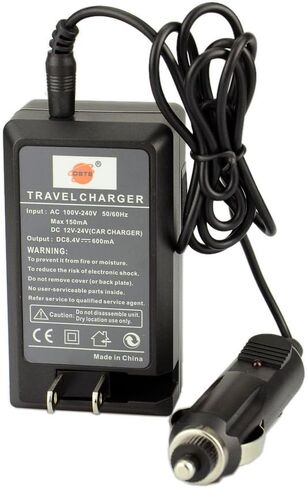DSTE® قطعتان من بطارية ليثيوم أيون بديلة NB-7L + شاحن DC86U لكاميرات Canon PowerShot G10 وG11 وG12 وSX30 IS الرقمية in Saudi Arabia