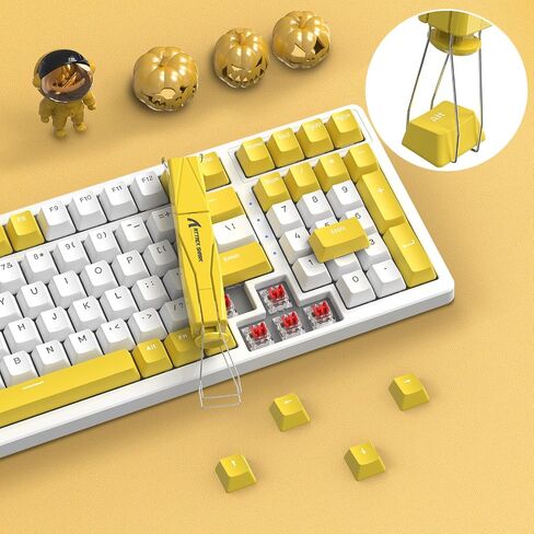 ATTACK SHARK KS01 2-in-1 Switch Puller/Keycap Puller للوحة المفاتيح الميكانيكية، 304 مادة من الفولاذ المقاوم للصدأ، أداة التبديل DIY، سهولة إزالة مفتاح لوحة المفاتيح الميكانيكية البديلة/ساحب Keycap (أزرق) in Saudi Arabia