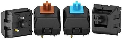 jlh Kaihua Blue Switch 3 Pin Keyswitch - Gaoteron & Cherry MX مكافئة DIY مفاتيح قابلة للاستبدال للوحة مفاتيح الألعاب الميكانيكية (65 قطعة، Blue MX) in Saudi Arabia
