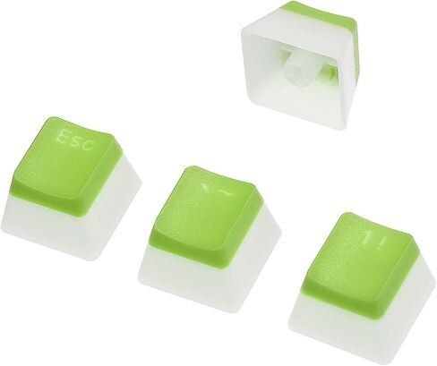MECCANIXITY 108 Keys PBT Pudding Keycaps Set OEM Profile Double Shot for Mechanical Keyboard Layout, Turquoise Blue in Saudi Arabia