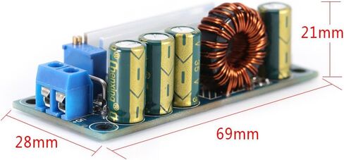 35W 3A CC CV Boost/Buck Adjustable Step Up/Down Converter DC-DC 5V-30V to 0.5V-30V Supply Module in Saudi Arabia