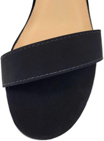 TOP Moda Over The Toe Strap Ankle Wrap Strap 2" Block Heel Open Toe Dress Sandal in Saudi Arabia