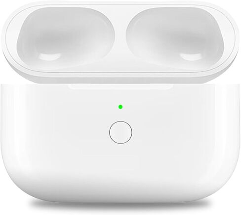 Compatible with Wireless AirPods Pro Charging Case, Charger Case Replacement with Sync Button, White in Saudi Arabia