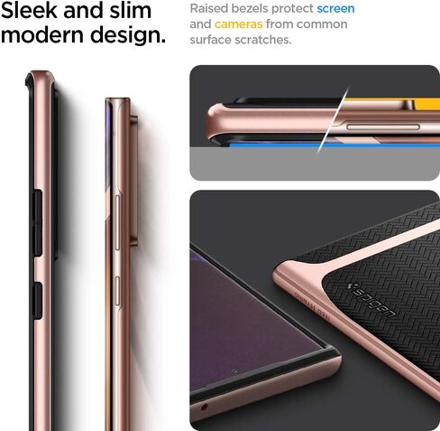 Spigen Neo Hybrid Designed for Samsung Galaxy Note 20 Ultra 5G Case (2020) - Bronze in Saudi Arabia