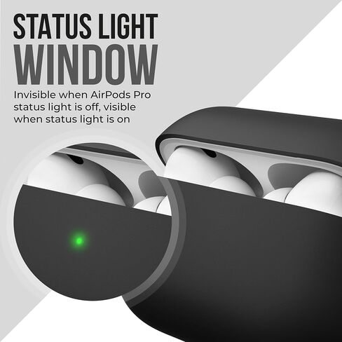 KeyBudz Hybrid Shell Hard Cover for Apple AirPods Pro Case in Saudi Arabia