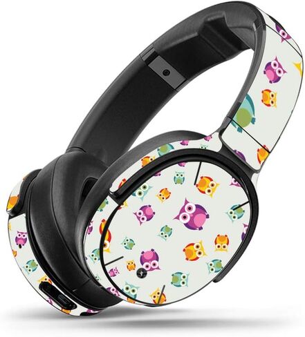 MightySkins Skin Compatible with Skullcandy Venue Wireless Headphones - Teal Leopard | Protective, Durable, and Unique Vinyl wrap Cover | Easy to Apply, Remove, and Change Styles | Made in The USA in Saudi Arabia