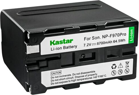 Kastar 3-Pack NP-F970PRO Battery 7.2V 8700mAh and AC Wall Charger Compatible with Son CCD-TR555 CCD-TR57 CCD-TR67 CCD-TR610 CCD-TR617 CCD-TR618 CCD-TR640 CCD-TR710 CCD-TR713 CCD-TR716 Camera in Saudi Arabia