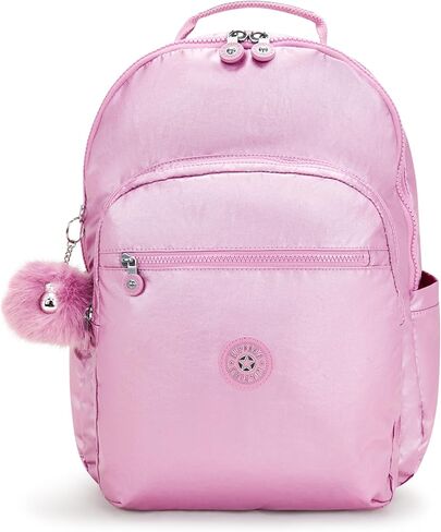Kipling Women's Seoul Extra Large 17" Laptop Backpack, Durable, Roomy with Padded Shoulder Straps, Built-In Protective Sleeve in Saudi Arabia