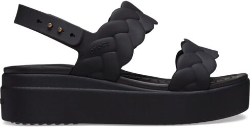 Crocs women's Brooklyn Woven Low Wedges Platform Sandals in Saudi Arabia