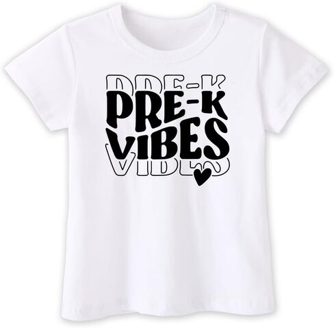 Back to School Pre K Shirt for Toddler Baby Boys Girls Kids, First Day of Pre School, Back to School Pre Kindergarten Tee in Saudi Arabia