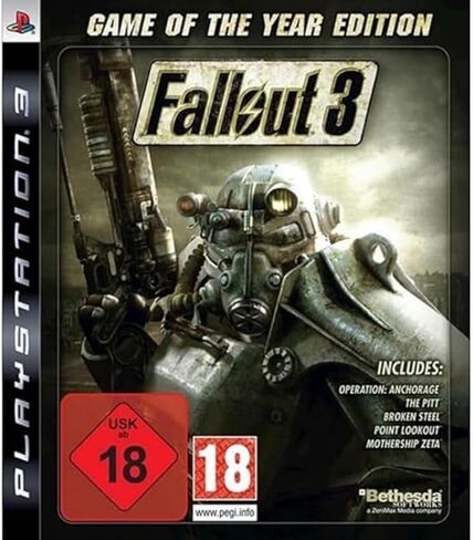 لعبة Fallout 3 Game Of The Year Edition (الأساسيات) (PS3) (المملكة المتحدة) من Bethesda in Saudi Arabia